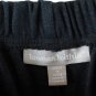 Woman Within Black Women's Sweatpants Pull On Elastic Front Side Pocket 22 056