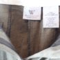 Worthington Women's Brown Pants Modern Fit Sits Below The Waist Size 20W 026