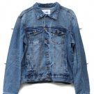 Fashion Nova Blue Men's Wally Denim Jean Jacket Size Medium 011 Fashion Nova Blue Men's Wally Denim Jean Jacket Size Medium 011