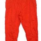 Collusion Orange Women's Jogger Pants Drawstring Elastic Waist Size 18 Plus  009