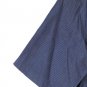 Roundtree & Yorke Blue Men's Short Sleeve Dress Shirt Button Down Large 014