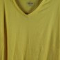 St John's Bay Yellow Women's Short Sleeve Pullover Shirt 2X 001