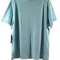 Sonoma Life+Styles Blue Women's Casual Top Shirt Short Sleeve Pullover 2X 040
