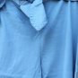 INC International Concepts Blue Women's Denim Pants High Rise Wide Leg L 011