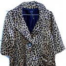 Apt 9 Women's Brown Blazer Lined Animal Print 3/4 Sleeve Size XL 006 Apt 9 Women's Brown Blazer Lined Animal Print 3/4 Sleeve Size XL 006