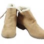 ANA A New Approach Brown Rolando Women's Ankle Botts Side Zip Closure 9.5M