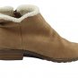 ANA A New Approach Brown Rolando Women's Ankle Botts Side Zip Closure 9.5M