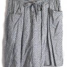 Elisabeth by Liz Claiborne Blue White Women's Wrap Shorts Skirt Size 16 016
