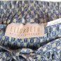 Elisabeth by Liz Claiborne Blue White Women's Wrap Shorts Skirt Size 16 016