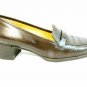 Selby Women's Brown Leather Career Classic Pumps Shoes Moc Fit Handcrafted 9.5AA