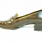 Selby Women's Brown Leather Career Classic Pumps Shoes Moc Fit Handcrafted 9.5AA