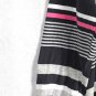 Croft & Barrow Multicolor Women's Top Blouse 3/4 Sleeve Zipper Size 1X 013