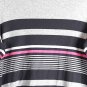 Croft & Barrow Multicolor Women's Top Blouse 3/4 Sleeve Zipper Size 1X 013