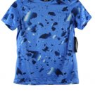 Russell Blue Boys Sport Casual Short Sleeve Shirt Dri Power Reflective XL 011