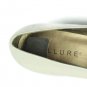 Allure Women's Tan Pump Shoes Heels Square Toe Slip On Size 9M