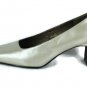 Allure Women's Tan Pump Shoes Heels Square Toe Slip On Size 9M