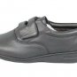 24 Hour Comfort Black Women's Rhoda Leather Work Walking Shoes Size 5 Wide Width