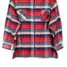 Denim & Co Multicolor Plaid Women's Sweater Hoody Front Zip Pockets Size 2X 047 Denim & Co Multicolor Plaid Women's Sweater Hoody Front Zip Pockets Size 2X 047