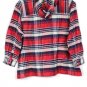 Denim & Co Multicolor Plaid Women's Sweater Hoody Front Zip Pockets Size 2X 047