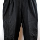 Carole Little Black Women's Pull On Casual Pants Ruffle Bottom Side Zip 3X 056 Carole Little Black Women's Pull On Casual Pants Ruffle Bottom Side Zip 3X 056