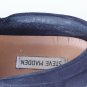 Steve Madden Gills Women's Black Fashion Sneakers Suede Leather Slip On Size 8M