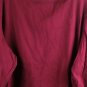 Sonoma Jean Co Red Womens Long Sleeve Shirt Pullover 2X 058