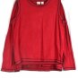 Emma James Red Women's 2 Piece Sweater & Sleeveless Blouse Size 2 & 1 039