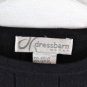 Dressbarn Black Women's Long Sleeve Pullover Top Size 18/20 053