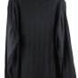 Dressbarn Black Women's Long Sleeve Pullover Top Size 18/20 053