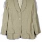 Tamotsu Brown Women's Career 3Pc Pants Top Blazer Set Outfit Size 2  018