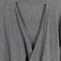 Jennifer Lopez Gray Metallic Women's Long Sleeve Stretch Top Blouse XL 037
