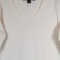 Josephine Chaus Beige Women's 3/4 Sleeve Top Blouse V Neck Size 1 017
