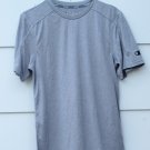 Champion Men's Gray Powertrain Vapor Tee Shirt Short Sleeve Size Small  008