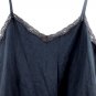 Venezia Black Women's Camisole Top Lace Neckline Pull On 18/20 012