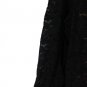 Emma James by Liz Claiborne Black Women's Top Blouse 3/4 Sleeve Lace Size 1  022