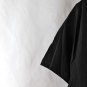 Dressbarn Black Women's Top Blouse Short Sleeve V Neck Pullover 3X 040