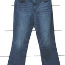 Social Standard by Sanctuary Blue Denim Jeans Mid Rise Kick Crop 12/31   010