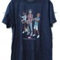 AKOO 3 Navy Patriots Short Sleeve Tee Shirt Pullover Crewneck Size Large  005