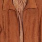 CJ Banks Orange Women's Light Blazer Jacket Open Front Lined 1X 042