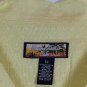 Havana Jacks Cafe Yellow Women's Short Sleeve Top Blouse 2X 042