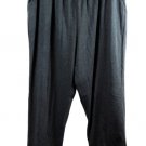 Woman Within Gray Women's Sweatpants Pull On Elastic Waist 1X 059