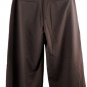 IN Brown Women's Wide Leg Pleated Gaucho Pants 13 056