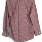 Basic Editions Multicolor Check Men's Long Sleeve Dress Shirt Small 015