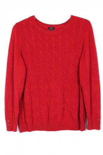 Talbots Red Women's Pullover Knit Sweater 2X 024