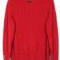 Talbots Red Women's Pullover Knit Sweater 2X 024
