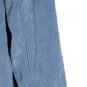 NortonMcnaughton Blue Women's Open Front Blazer Light Jacket Fringe 18W 023