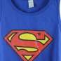 Pacific Blue Men's Sleeveless Superman Graphic Shirt Pullover XL 016