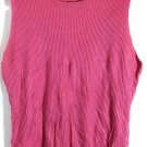 KB Collection Pink Women's Tank Top Sleeveless Blouse Pullover Size 2X 009