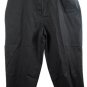 Ruby Rd Black Women's Casual Pants Pockets Bottom Stud Trim Front Zip 20W 058