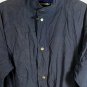 Polo Golf Ralph Lauren Blue Men's Light Jacket Front Zip Snap Buttons XL 012